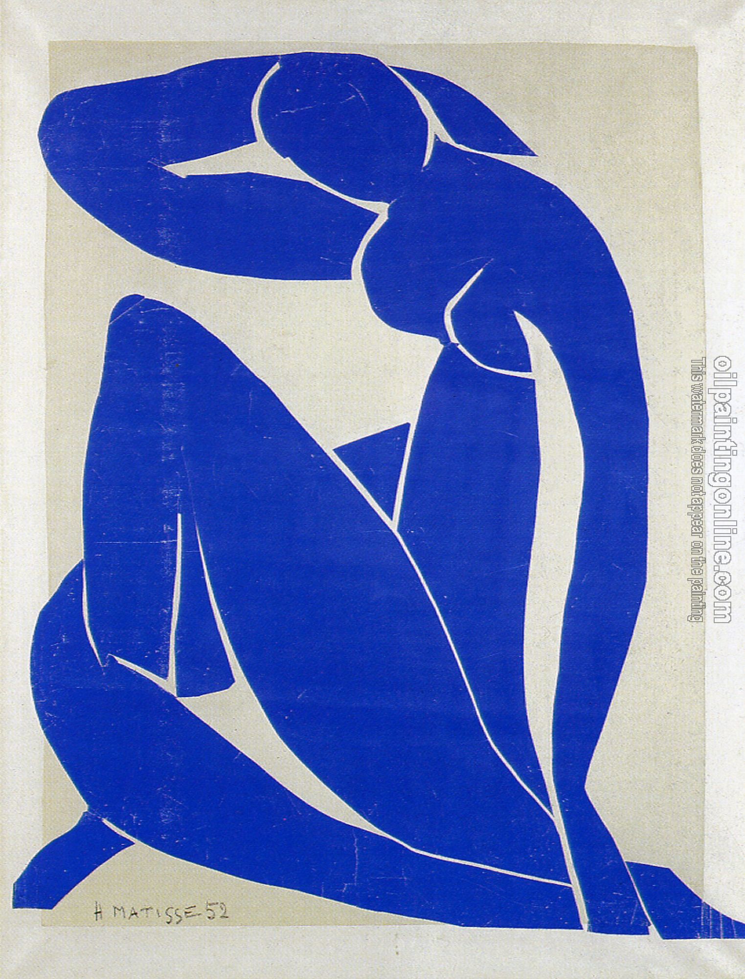 Matisse, Henri Emile Benoit - blue nude